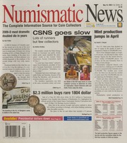 Numismatic News: Vol. 58 No. 20 [05/19/2009]