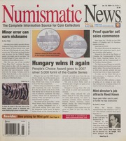 Numismatic News: Vol. 58 No. 3 [01/20/2009]