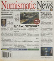 Numismatic News: Vol. 58 No. 43 [10/27/2009]