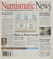 Numismatic News: Vol. 58 No. 48 [12/01/2009]