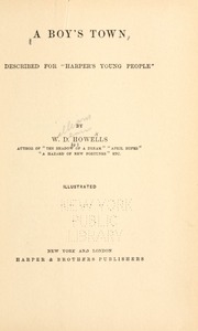 Cover of edition boystown00howe