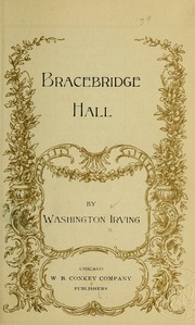 Cover of edition bracebridgehall01irvi