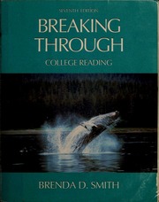 Cover of edition breakingthroughc00smit
