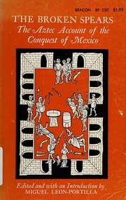 Cover of edition brokenspearsazte0000unse