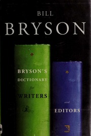 Cover of edition brysonsdictionar00brys_0