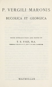 Cover of edition bucolicaetgeorgi00virg