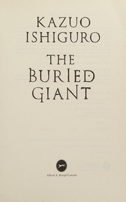 Cover of edition buriedgiant0000ishi_p1j0