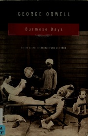 Cover of edition burmesedaysnovel00orwe