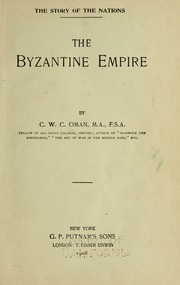 Cover of edition byzantineempire00omanrich