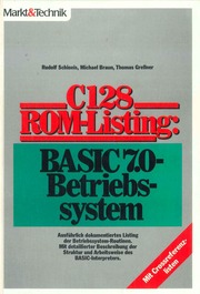 C128 ROM Listing Basic 7 0