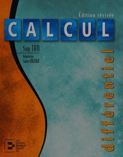 Cover of edition calculdifferenti0000tans_o1q5