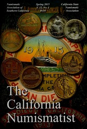 The California Numismatist (Spring 2015)