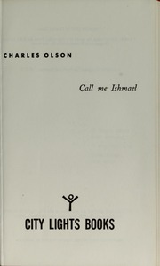Cover of edition callmeishmael00olso