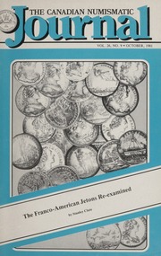 The Canadian Numismatic Journal: Vol.26 No.9