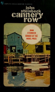 Cover of edition canneryrow00stei