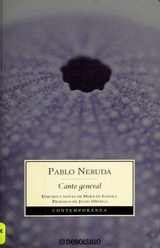 Cover of edition cantogeneral00pabl