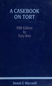 Cover of edition casebookontort0000weir_t8n7