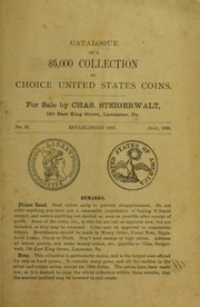 Catalogue of a $5,000 Collection ..., No. 20
