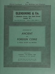 Catalogue of ancient and foreign coins, in gold, silver and bronze, [including collections of] Roman gold, Roman Republican moneyers and family issues, Roman Imperial and Empire; [as well as] other properties, [containing] foreign gold, etc. ... [03/11/1969]