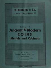 Catalogue of ancient & modern coins, medals and cabinets, [etc.], including an early ornamental astrolabe, the face showing a network of star pointers; [also] a lady's diamond and ruby marquise ring;  ... [04/20/1942]