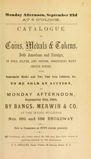 BANGS, MERWIN & CO, 09/22/1862
