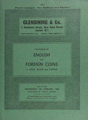Catalogue of English and foreign coins, in gold, silver, and copper, [such as] a Berkshire, Reading, forty shillings, 1812, proof struck in gold, obv. bust of Alfred the Great; [and] a Yorkshire, Sheffield, gold half-guinea, 1812,  ... [02/12/1969]