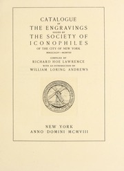 Catalogue of the engravings...