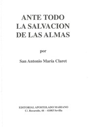 San Antonio Maria Claret