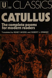Cover of edition catulluscomplete0000catu