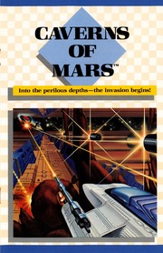 Caverns Of Mars [RX8020] (Atari 8 Bit)   Box, Manu