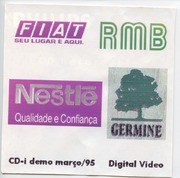 CD i demo março 95 (Fiat / RMB / Nestle / Germine)...