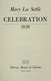 Cover of edition celebration00sett