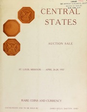 Central States auction sale. [04/26-28/1957]