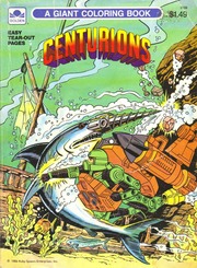 Centurions Coloring book by Ruby-Spears Enterprises