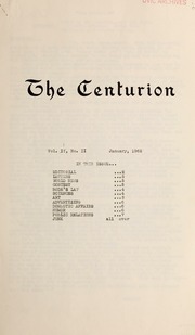 Centurion, Volume 1, No  2