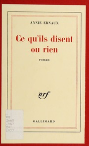 Cover of edition cequilsdisentour0000erna
