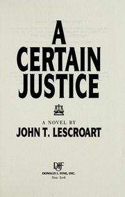 Cover of edition certainjusticeno00lesc