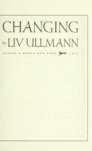 Cover of edition changing00ullm