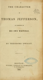 Cover of edition characterofthoma01dwig
