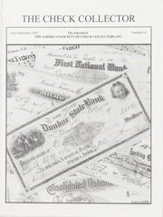 The Check Collector: July-September 2002, No. 63