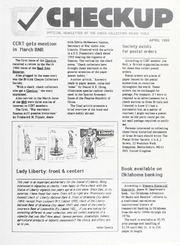 Checkup Newsletter: April 1986