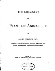 Cover of edition chemistryplanta02snydgoog