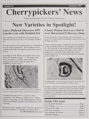 Cherrypickers' News: November 1997