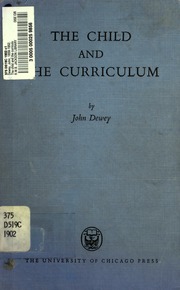 Cover of edition childandcurricul00deweuoft