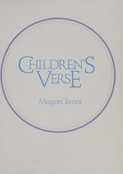 Cover of edition childrensverse0000unse