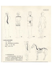 Chinese Jie Pou Figure Drawing