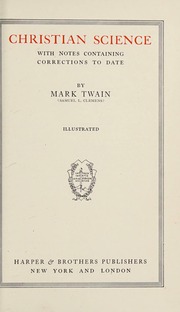 Cover of edition christianscience0000twai