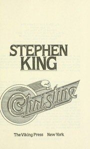Cover of edition christine00king