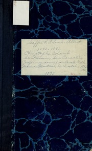 Cover of edition christophecolomb00gaff