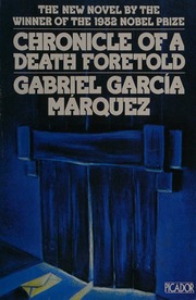 Cover of edition chronicleofdeath0000garc_l6d8